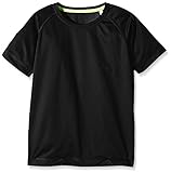 dekorative Flatlocknähte adidas Unisex Baby Active 140 Raglan Bluse, Schwarz (Black Opal 102), 50 (Herstellergröße: S (122-128))