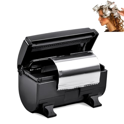 Aluminum Foil Dispenser with Cutter, Highlighting Foil Roll Paper Dispenser Assistant Hair Foil Holder Cutting Tool for Aluminum Foil, Hair Foils