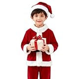 Zoom IMG-2 vestito babbo natale bambino 4 Zoom IMG-2 vestito babbo natale bambino 4