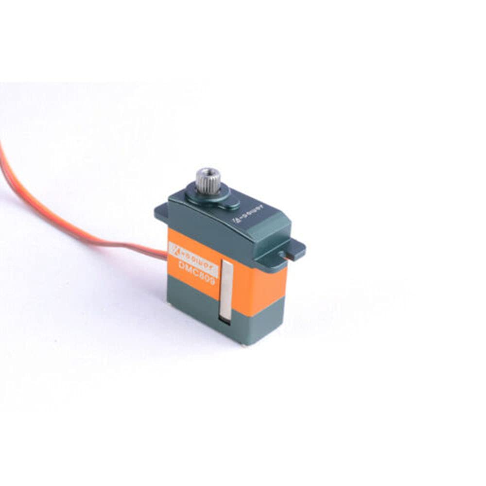 DMC809 3kg/0.07s RC Servo-High Torque Coreless Motor Servo-Metal Gear Servo-Digital Servo Motor -High Speed Servo for 450H Helicopter, DIY Servo Full Aluminum case servo