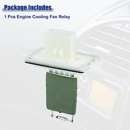 Image of ACROPIX Blower Motor Resistor Replacement Fit for Dodge Dakota - Pack of 1 White Green