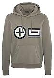 chiemsee plusminus softshell jacke Kapuze mit Kordelzug Chiemsee Herren Men Sweatshirts, Dusty Olive, M