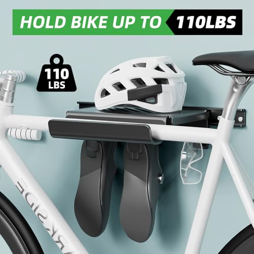 BEISHI Bike Wall Mount with Shelf