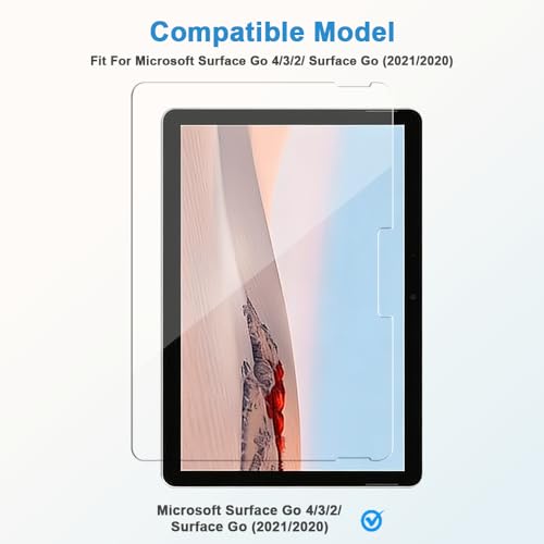 Protector de Pantalla para Microsoft Surface Go 10.5 Pulgadas 2 Pack miniatura 2