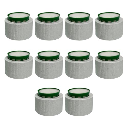 GAOINTELL 10 Uds. De Pesas para Plantas Agua Acuario con Cesta Y Rellenos Algodón Anillos Cerámica para Decoración Anclajes Acuario Mejorados