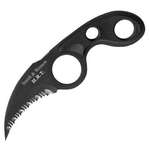 Smith & Wesson HRT Tactical Camping Serrated Pocket Karambit Bear Claw 6