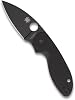 Spyderco C216GPBBK EFFICIENT Knife, Black, 10.5 cm