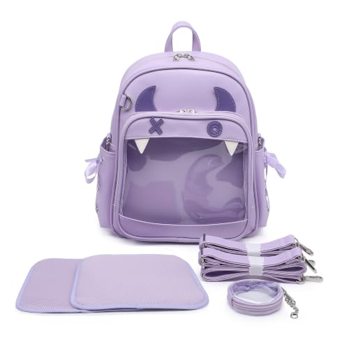 Image of CHERRY SAUCE Devil Halloween Ita Backpack Crossbody Purse For Gothic Anime