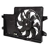 AUPCS Cooling Fan 2008-2011 for Ford Focus Ambiente 2.0L 2010-2011 for Ford Focus RS 2.5L 621043 8S4Z8C607A Driver Side/LH Cooling Fans