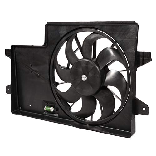 AUPCS Cooling Fan 2008-2011 for Ford Focus Ambiente 2.0L 2010-2011 for Ford Focus RS 2.5L 621043 8S4Z8C607A Driver Side/LH Cooling Fans