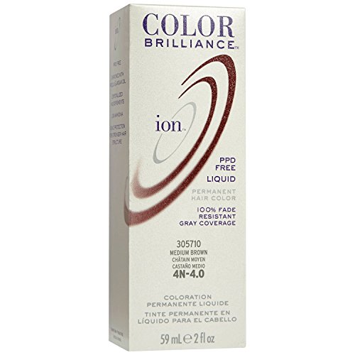 4N Medium Brown Permanent Liquid Hair Color