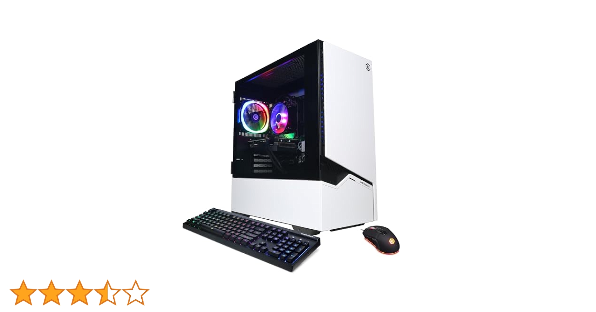 CYBERPOWERPC Gamer Master Gaming PC, AMD Ryzen 7 8700G 4.2