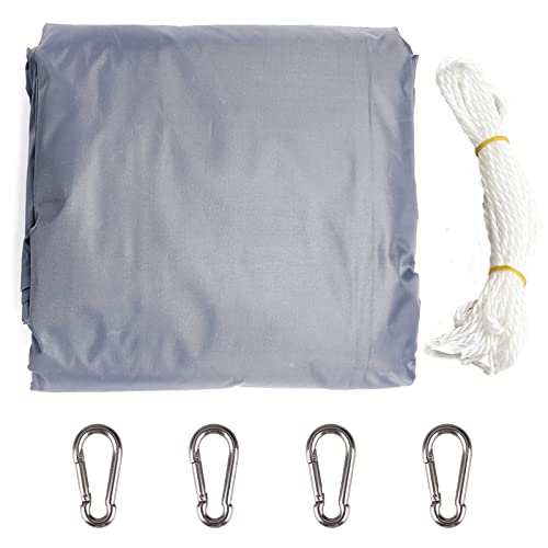 VideoPUP Sonnensegel, wasserdicht, quadratisch, 3 x 3 m, für den Außenbereich, geeignet für Terrasse, Garten, Carport Cover