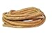 Produktbild Korkschnur rund  3 mm naturkorkfarben - Unikat - DIY basteln  Schmuck-Herstellung  ideal zum Nähen mit Kork  vegane Alternative zu Leder  Kork Band  Deko Schnur, Seil (3 mm) - 1 Meter lang