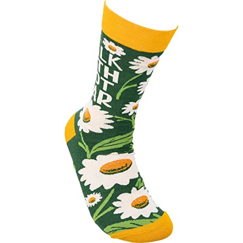 Calcetines multicolor de algodon transpirables y elásticos con frases 113079 4