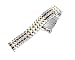 16mm Watch Band Compatible With Timex T2N093 Two-tone Stainless Steel TX752T
