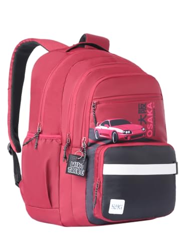 Image of Wildcraft Wiki Volt 40 Backpack For Boys & Girls | 40 Ltr with Laptop Sleeve, DIY Kit, Rain Cover, and Three Compartments with Padded Shoulders |Best for Books,Stationery & Essentials