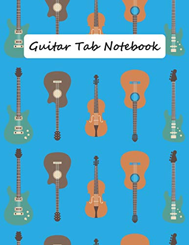 Guitar Tab Notebook: Blank Guitar Tabs, Sheet Music Guitarist Notebook, Chord Boxes, Staff Standard Manuscript, Songwriting And Composition image 3