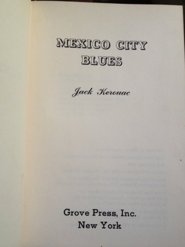 Mexico City Blues B00DK9R8O4 Book Cover