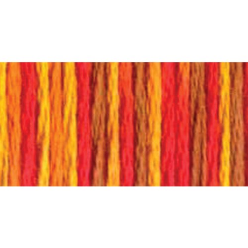 DMC 417F-4122 Color Variations Six Strand Embroidery Floss, 8.7-Yard, Fall Harvest