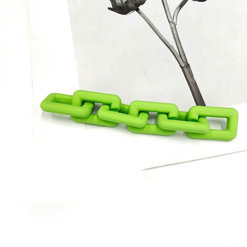 20 x 30 mm 100 szt. gumowa farba matowa kwadratowa akrylowa pierścienie łączące akrylowe złącza ogniwa plastikowe ogniwa łańcucha do produkcji biżuterii łańcuszek na telefon