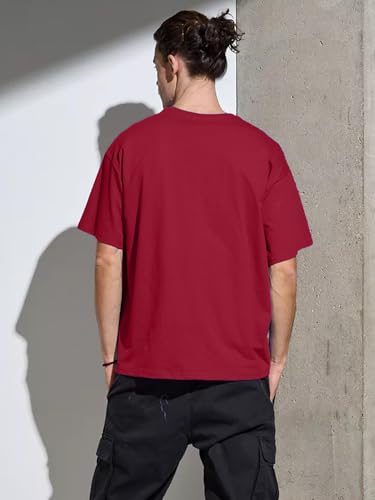Image of LEOTUDE Valentine's Special Couple Matching Oversized Printed T-Shirt Combo