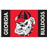 NCAA Georgia Bulldogs 3-by-5 Foot Flag Bulldog Logo with Grommets