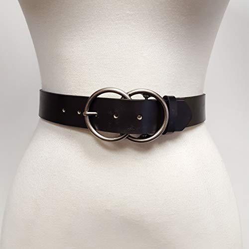 Vintage and Vegan Double Ring Belt2