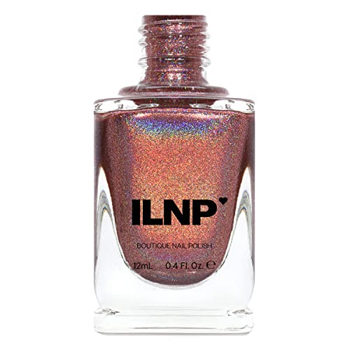 Image of ILNP Dinner Party - Alluring Marsala Ultra Holographic Nail Polish