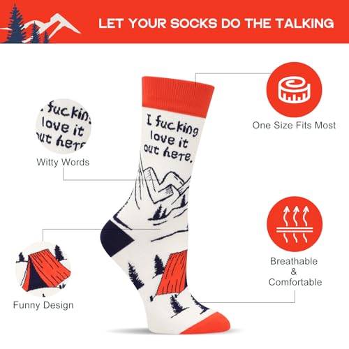 Image of Funny Socks for Women and Teenage Girls, Cute Crazy Unique Novelty Gifts