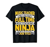 Photo Gallery music teacher job title - funny men women music teachers maglietta Photo Gallery music teacher job title - funny men women music teachers maglietta