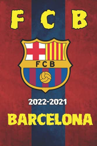 FC Barcelona notebook: FC Barcelona journal120 pages 6x9 for schook homework, christmas, birthday gifts