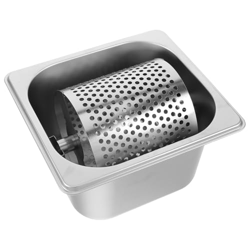 HAKIDZEL Rodillo de Mantequilla de Acero Inoxidable 18 L Soporte Aplicador Multifuncional para Untar Pan Hamburguesas y Repostería Cocinas Profesionales y Domésticas