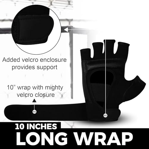 SAWANS MMA-Handschuhe, Karate-Praxis, Boxsack, Boxhandschuhe, Kampfsport, Taekwondo, Kickbox-Praxis, Kampfsport, Grappling-Training, für Damen, Herren und Erwachsene, Schwarz, L