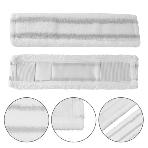 4 Stück für Kärcher Fensterreiniger Ersatzteile, Ersatzmikrofaser Wischbezug Kompatibel, Fensterreiniger Ersatzteile, Geeignet für Karcher WV2 WV5