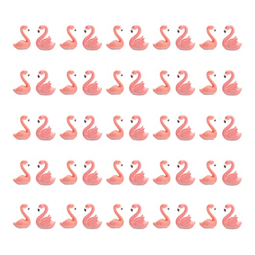 X Hot Popcorn 30Pcs Flamingo Cake Decorations Flamingo Cake Toppers Mini Flamingo Figurines For Flamingo Party Decor thumb #6