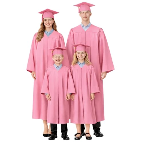 Image of Raj Costume Convocation Dress Graduation Gown and Cap Set for Kids & Adults Convocation Dress Academic Degree Ceremony Robe for School College Graduation Day Matte Polyester Pleated Convocation Gown
