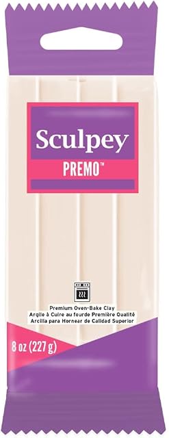 Polyform Premo Sculpey Polymer Clay 8 oz Translucent