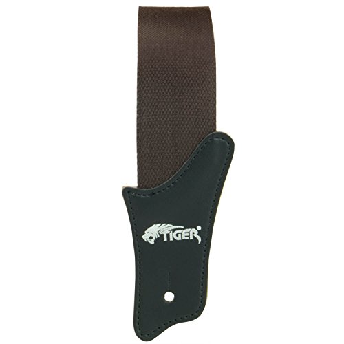 Tiger STP6-BR Sangle de Guitare en coton – Brun - Les Beatles, Paul McCartney, John Lennon, RIngo Starr, George Harrison Tiger STP6-BR Sangle de Guitare en coton - Brun – Image 4