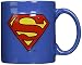 ICUP DC Superman Embossed Logo Ceramic Mug, 20 oz