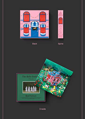 Sm Ent Red Velvet - The Reve Festival Finale (Repackage Album) Cd+Folded Poster+Extra Photocards Set (Finale-Random Ver.) #TOP2