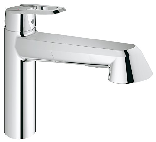 Preisvergleich Produktbild GROHE Touch Cosmopolitan Spültischbatterie mit herausziehbarer Spülbrause 31319000