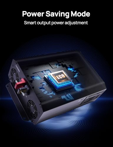 Eco-Worthy 1000W Pure Sine Wave Inverter 12V Dc To 120V Ac Converter With Remote Controller,Off-Grid Solar Power Inverter For,Boat,Camping thumb #5