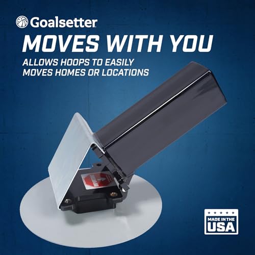 Goalsetter Basketball Hoop Ground Anchor Hinge System