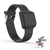 Magnetic Shark Deterrent Bracelet - Anti-Shark Repellent Band for Surfing, Scuba Diving, Snorkeling & Swimming | Portable Water Sports Safety Device for Adults & Kids (Black, 2 Pack)