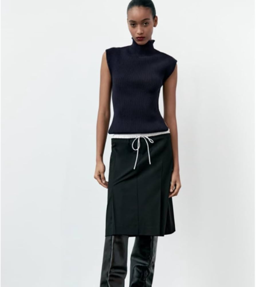 スカート Ms. ZARA Amazon.co.jp: ZARA ザラ 品 コンビボクサースカート XS : ファッション