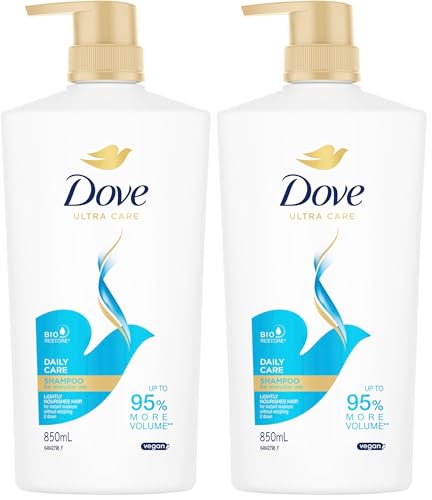 Dove Daily Shine Care Shampoo 850 ml (Pack of 2)