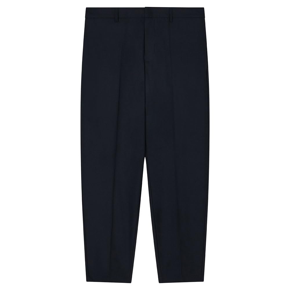Armani Exchange Mens Stretch Wool Blend Tapered Trouser