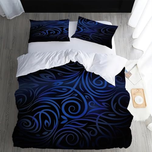 Housse de couette zippée pour lit King size avec taie d'oreiller - 2