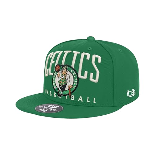 Ultra Game Adults NBA Official Teamster Ultimate Baseball Cap Hat Boston Celtics Team Color One Size